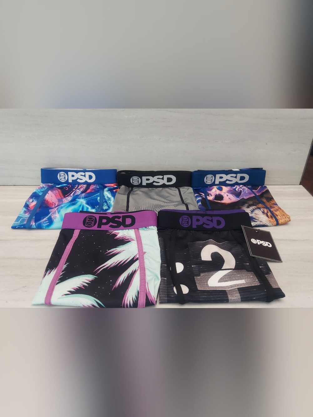 Psd Designer Boxer Briefs Size: Large